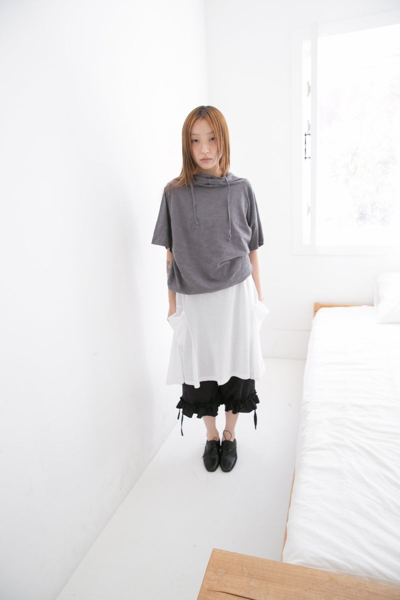 pocket deep sleeveless ops(3colors)