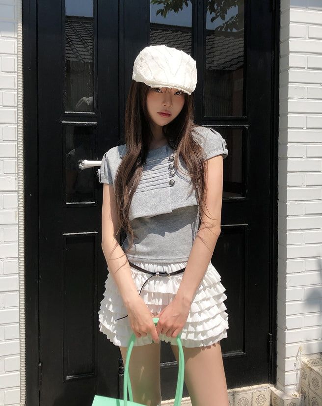 Nak Napoleon Crop Jacket Set