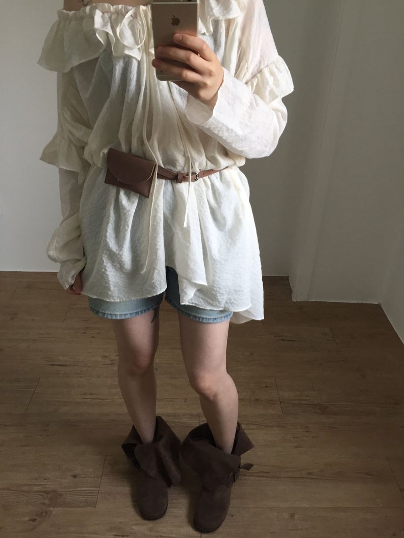 Gemma Denim Shorts (2color)