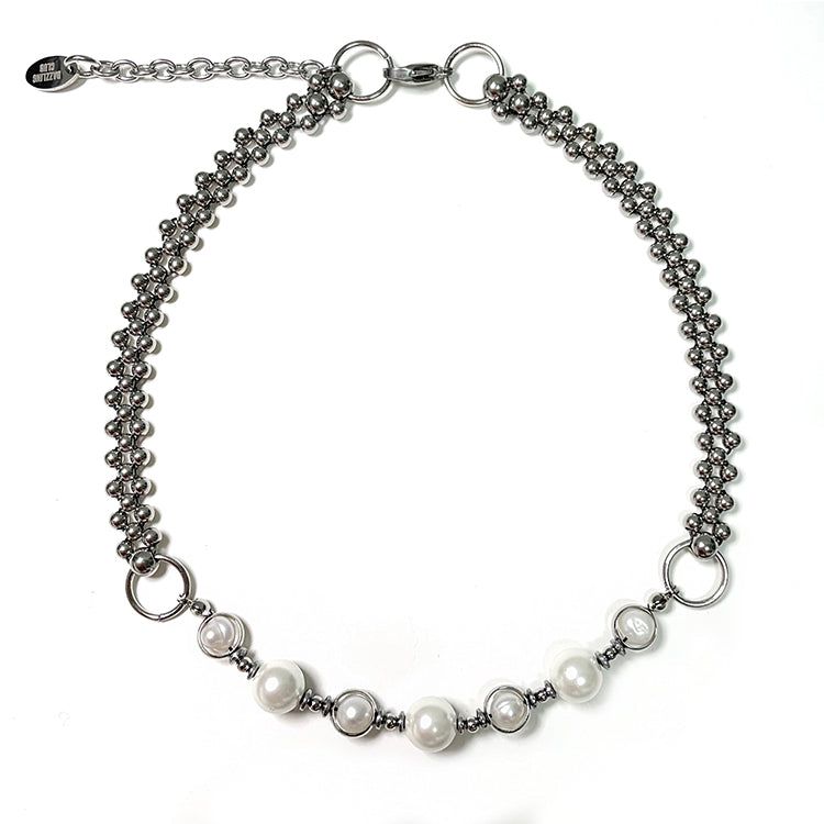 Dazzling Club(ダズリン クラブ)の「Pearl Mixed Necklace(Accessories)」