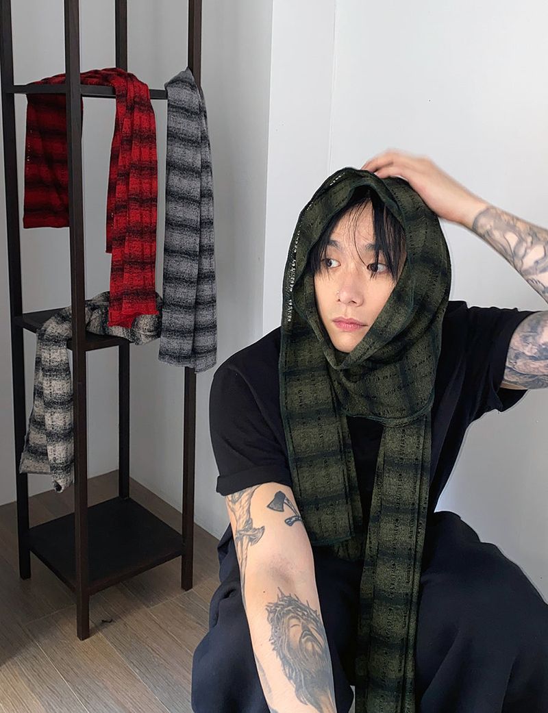 HOLY IN CODE（ホーリーインコード）の「No.0958 G vtg スカーフ (4color)（ファッション小物）」