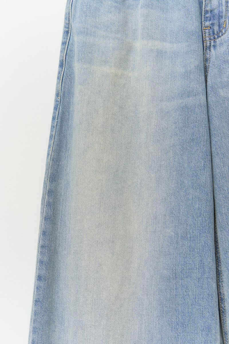 (W) Lace Sagging Denim