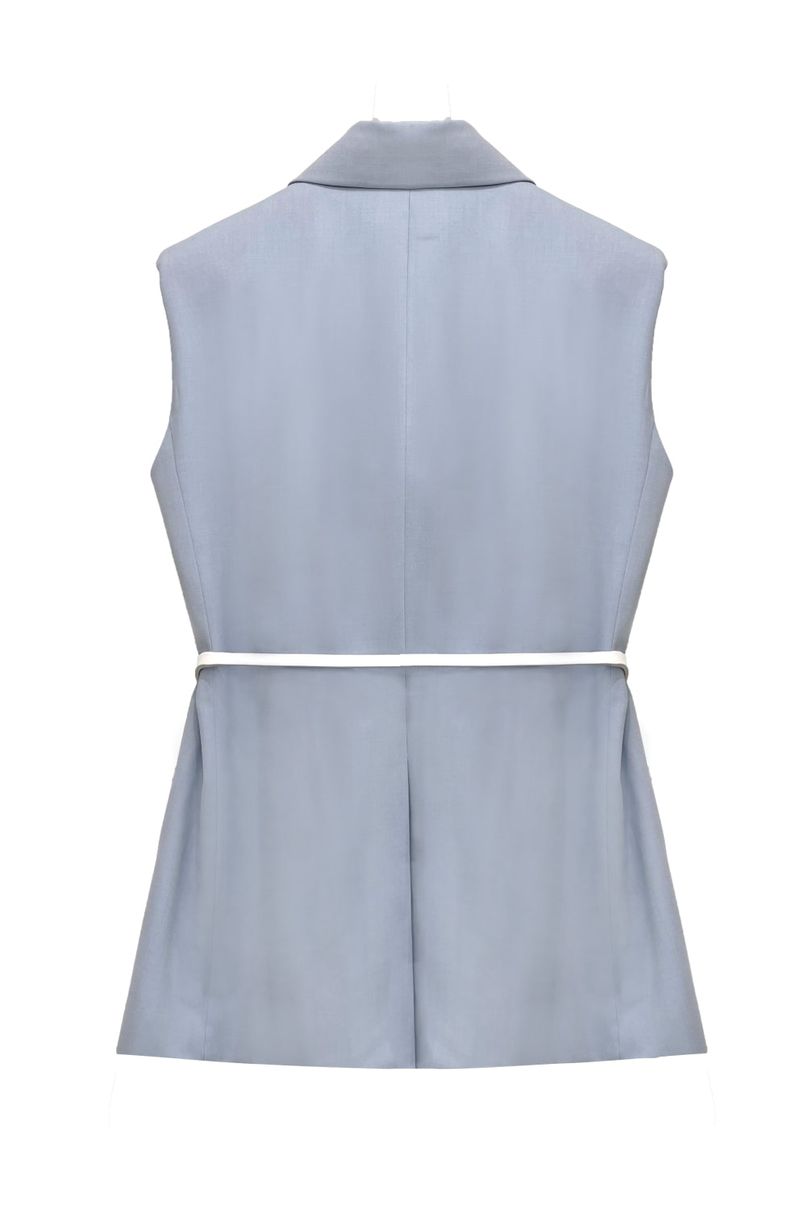 Belted vest
