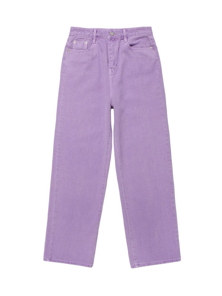 W104 DYEING WIDE PANTS_PURPLE