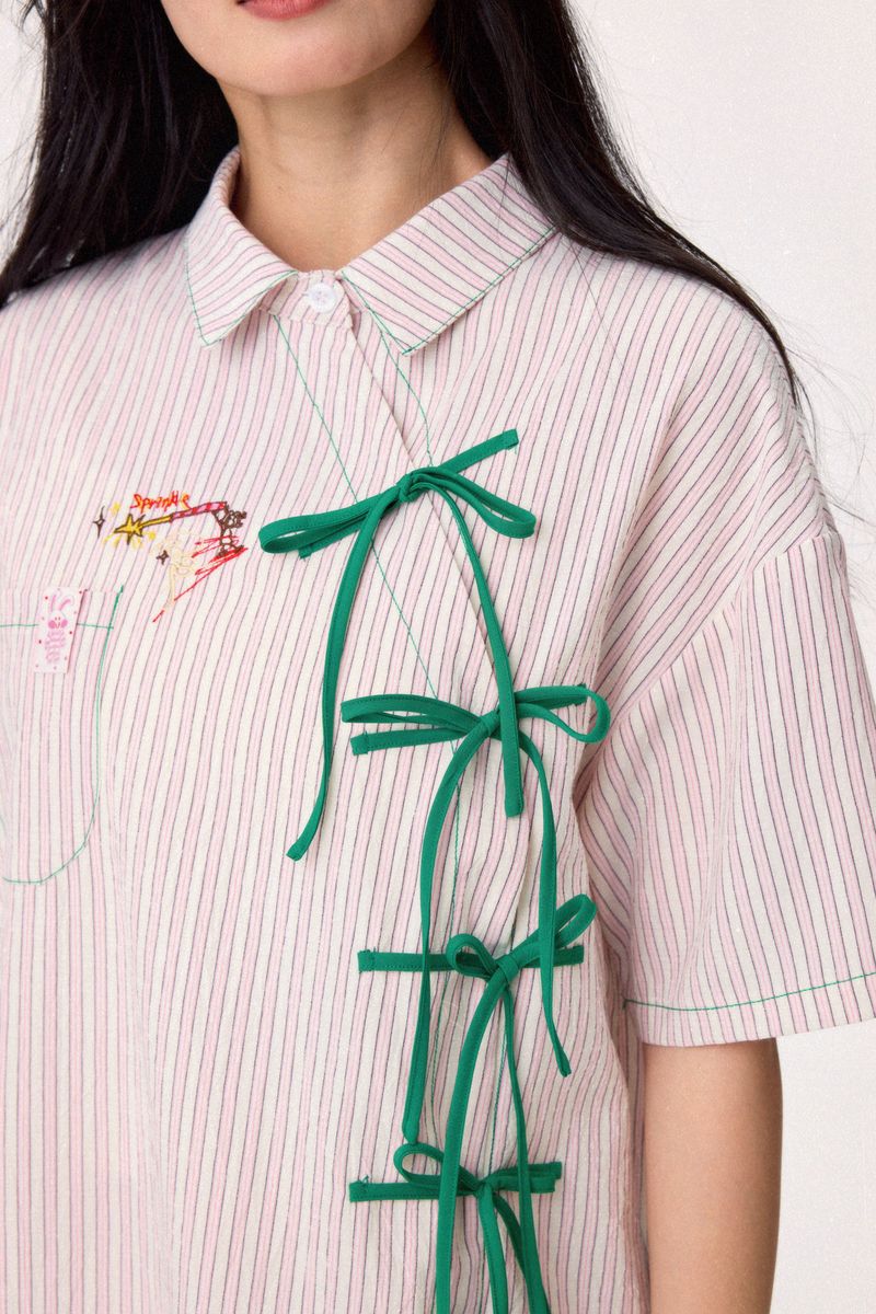 Dear Days Petal Boxy Shirt (Pink)