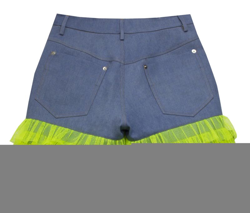 Denim shorts