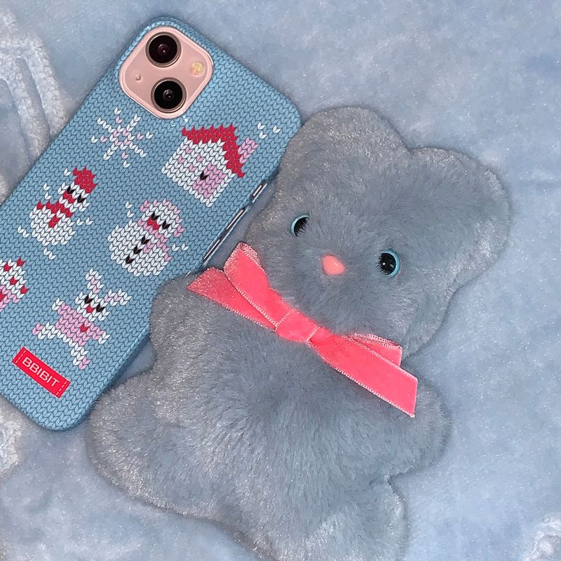 Snowman Village Knit Hard Case (Glossy)