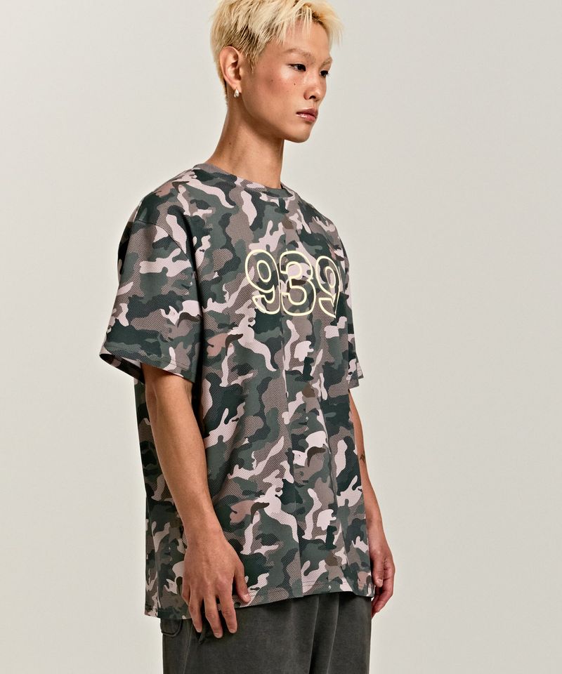 939 LOGO MIX PATTERN T-SHIRTS (CAMO)