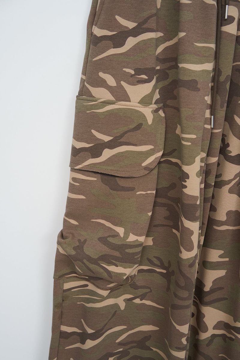 Teo Camo Pocket Sweatpants (2color)