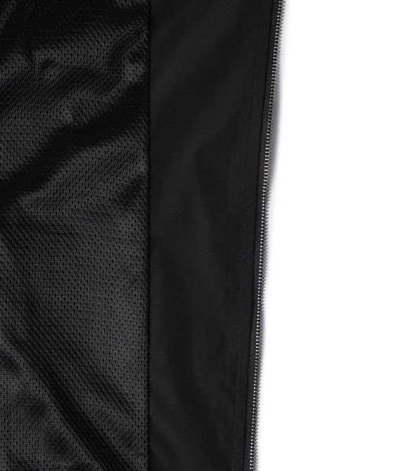 Stung Leather Track Balloon Zip-Up