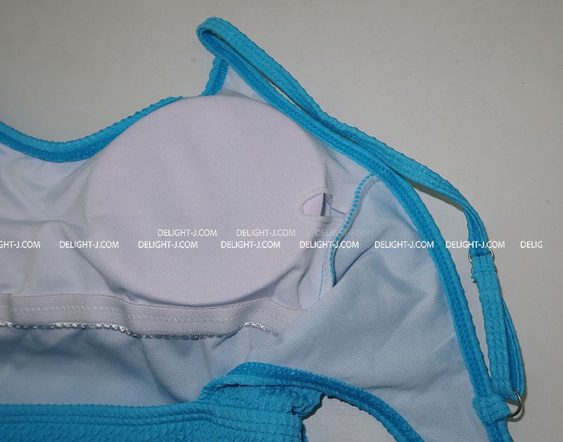 V-neck monokini one-piece swimsuit