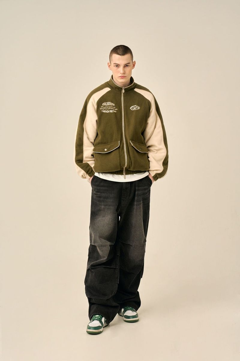 FIVE-PINTUCK WASHED DENIM