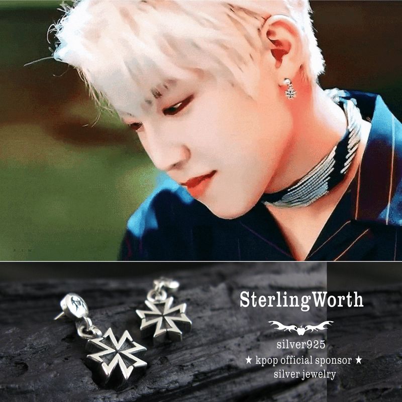 Destiny-D1 silver earring