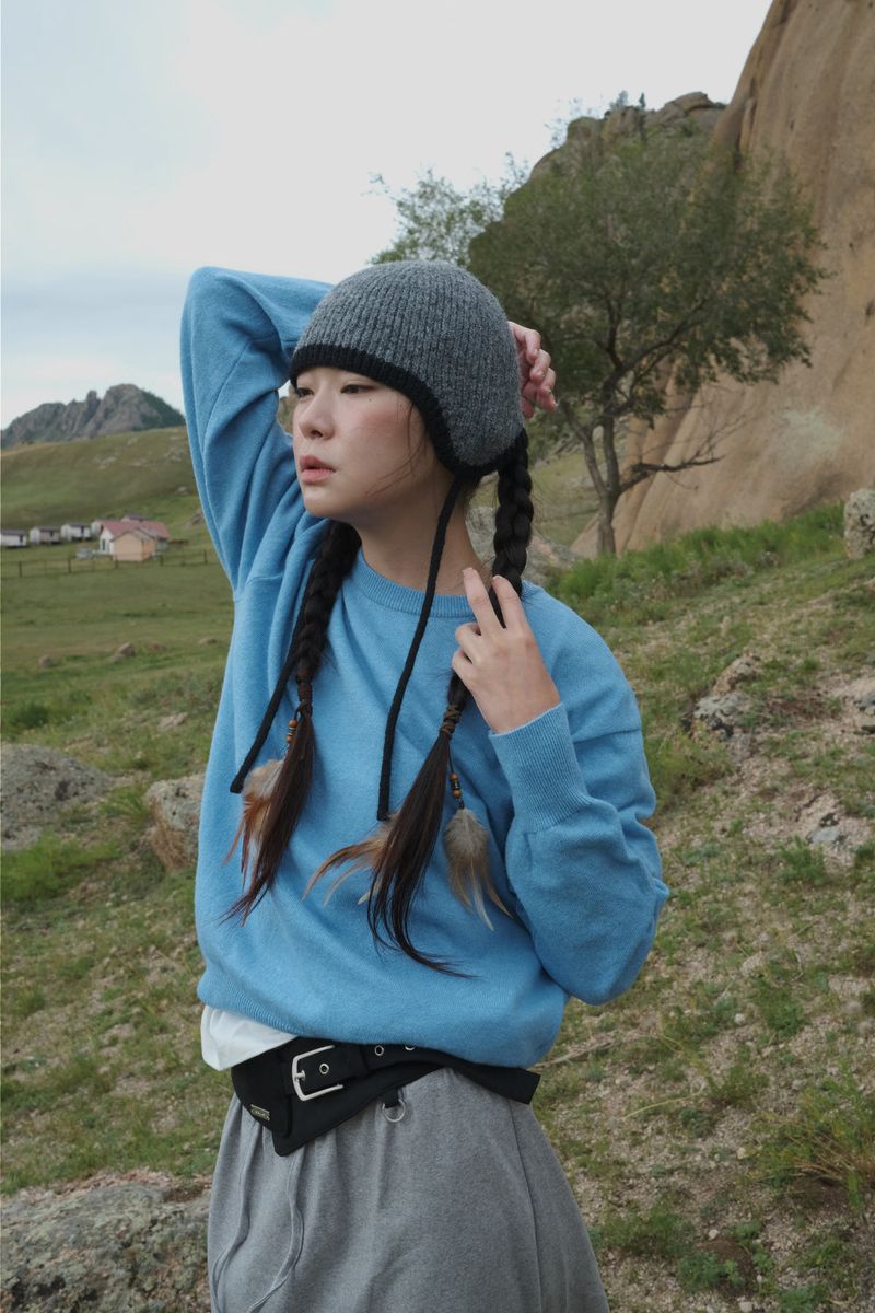 Wooltouch Crewneck Knit (3color)