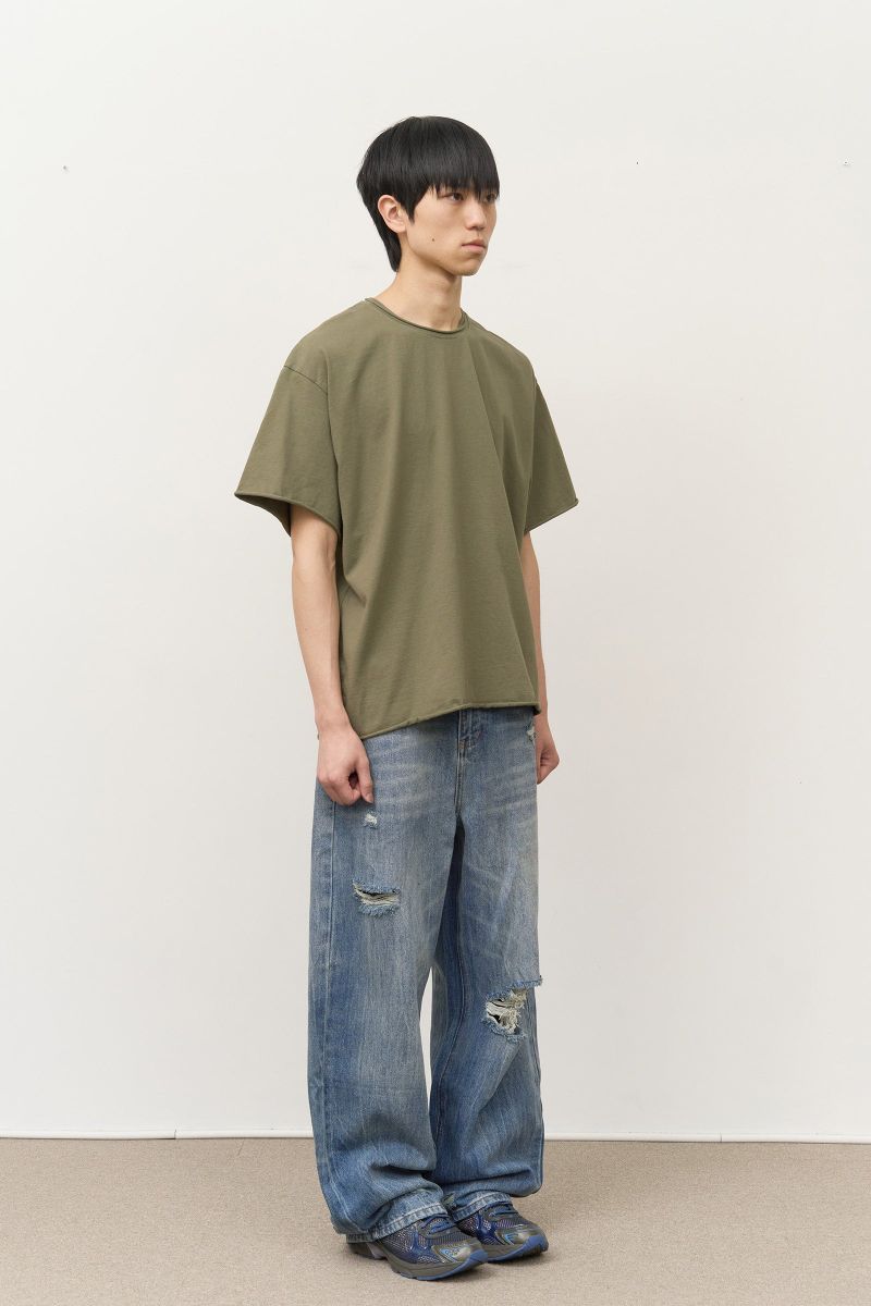 Wes Cut-off Washed Top