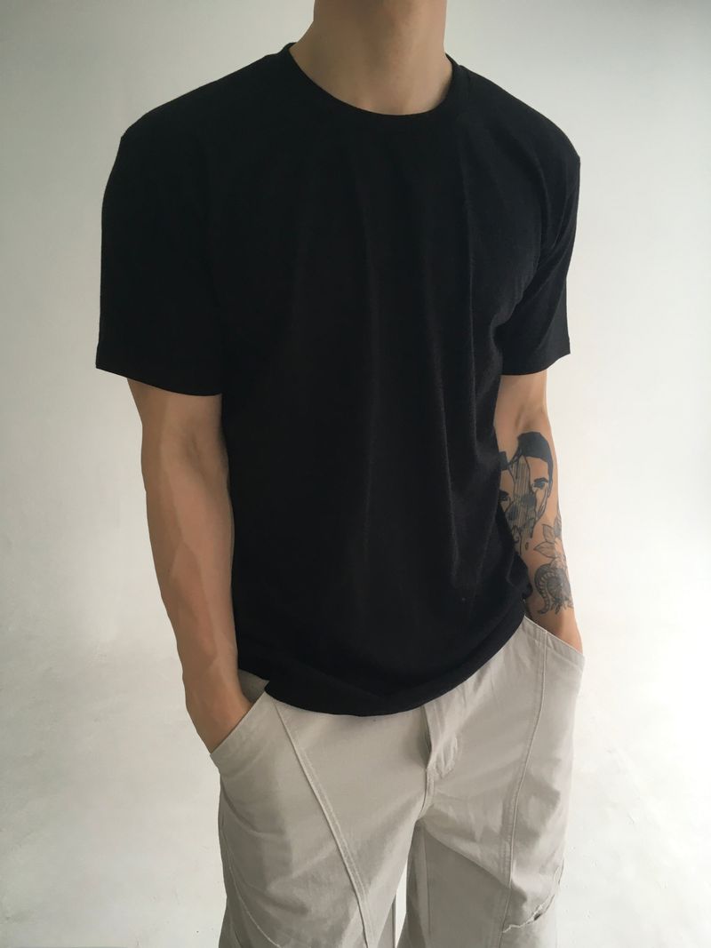 basic regular fit short sleeve(3colors)