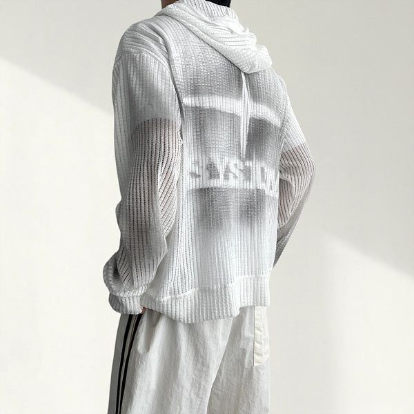 Cross Cooling Mesh Hooded Zip-Up (3 colors)