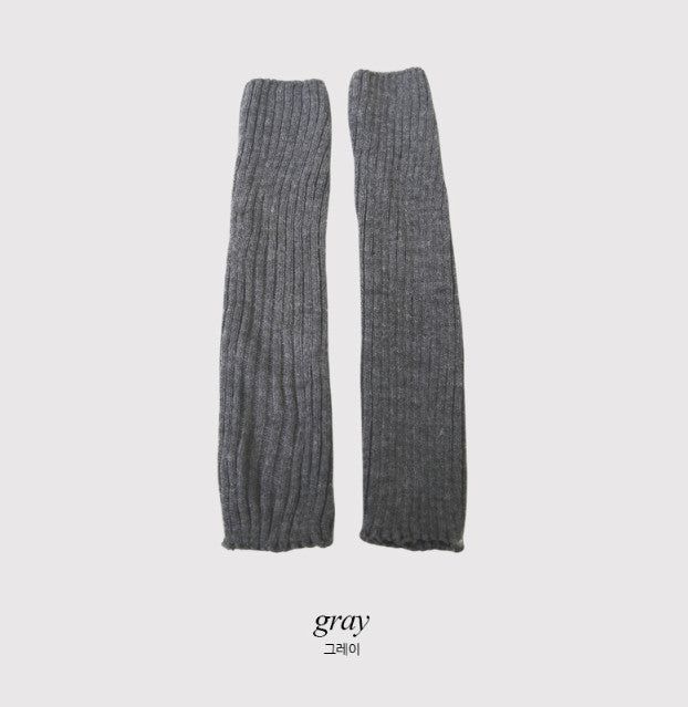 #Soft Rib Knit Leg Warmer (4color)