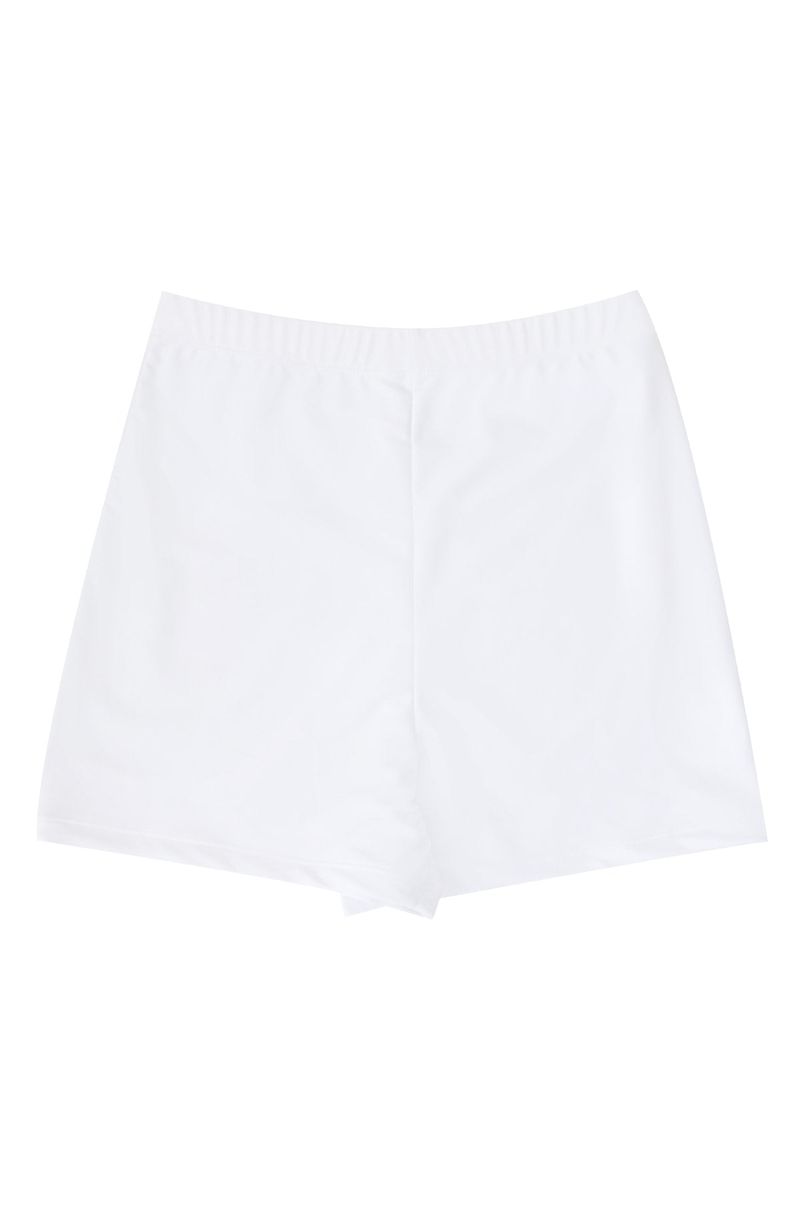 Two-way X strap water short pants (white)