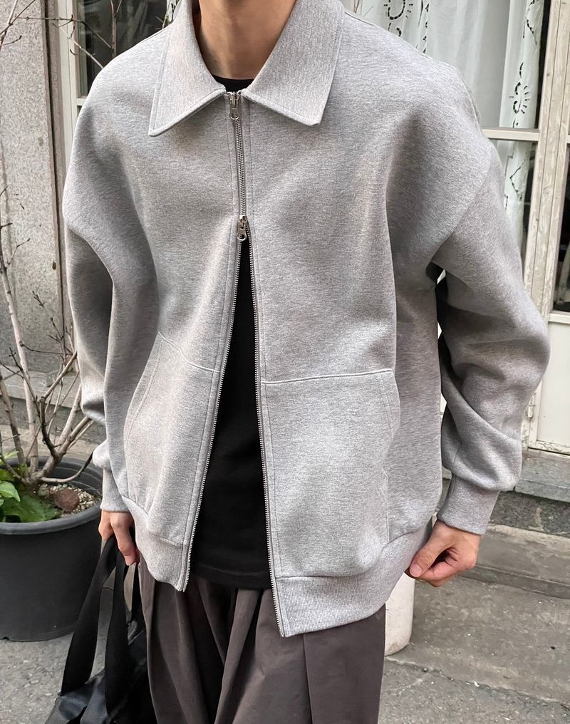 Cent（セントマーケット）の「Melange twoway jacket（Jackets/Outerwear）」