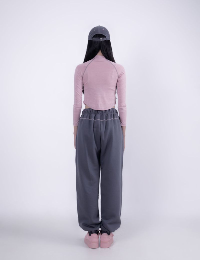 RAGLAN CROP T-SHIRT (PINK)