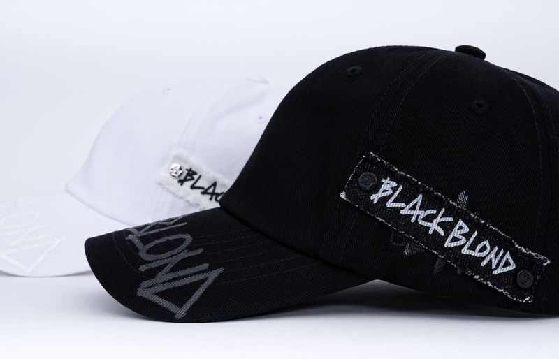 BBD Side Patch Shadow Graffiti Logo Cap (Black)