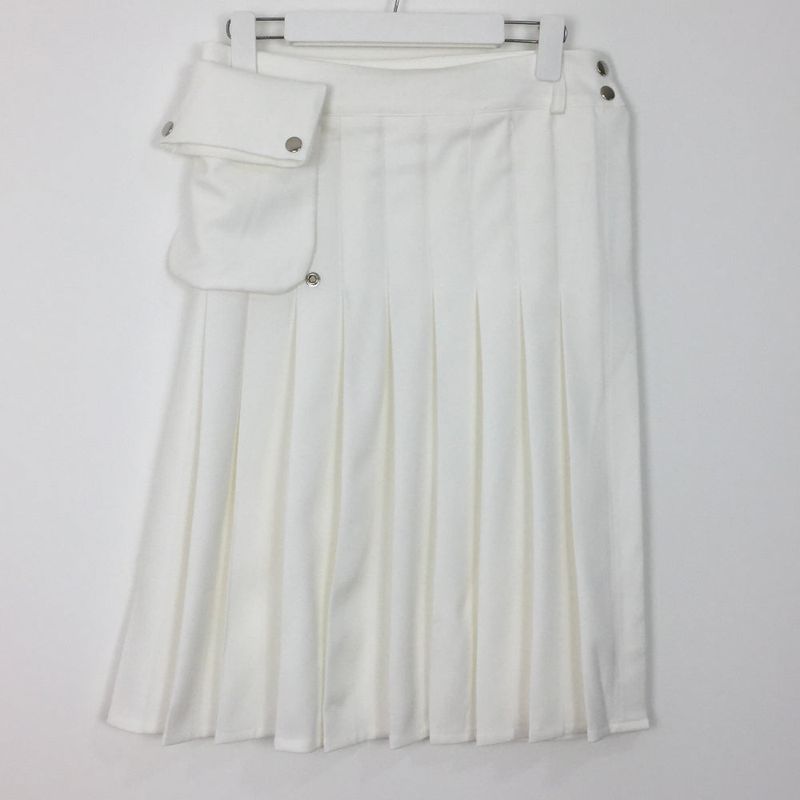 Pocket Layered Wrap Skirt (2color)