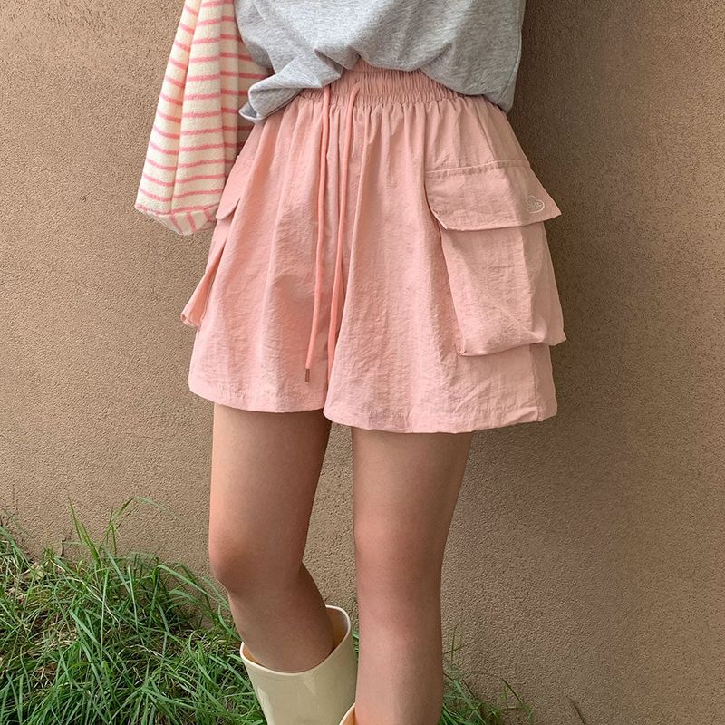 [BELLIDE MADE/2 size] biscuit cargo shorts