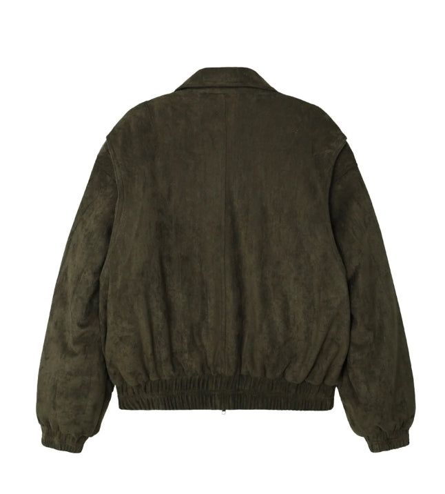 Rica Suede Quilted Flight Jumper