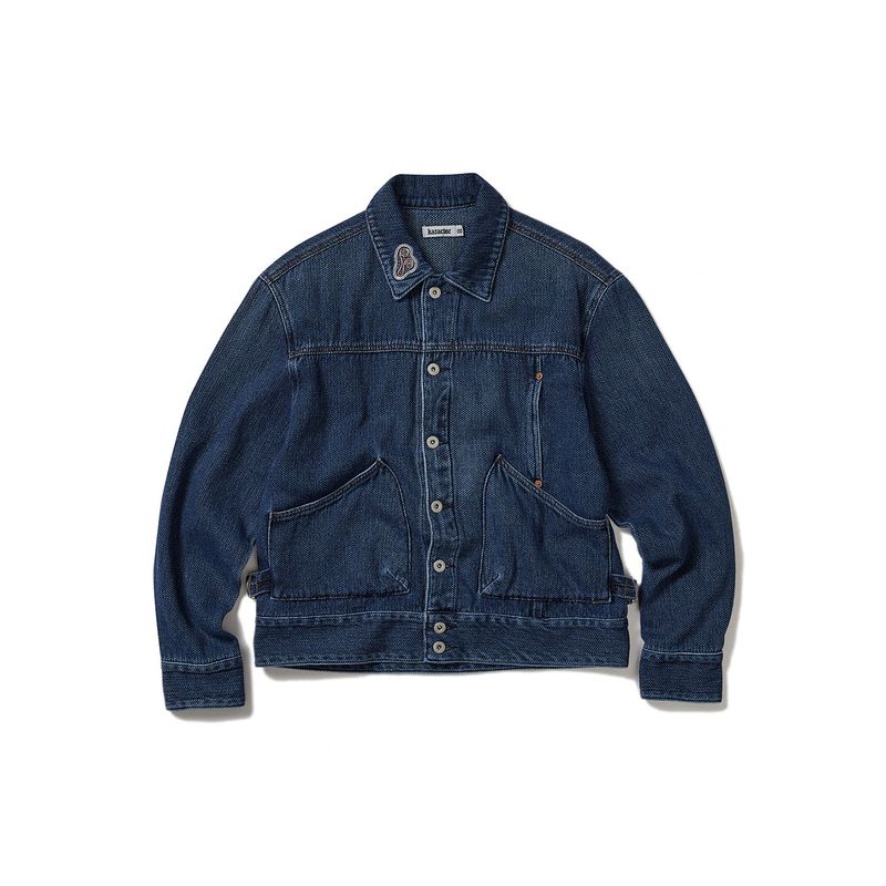 karactor(カラクター)の「Sphinx denim short trucker jacket / Canvas indigo(Jackets/Outerwear)」