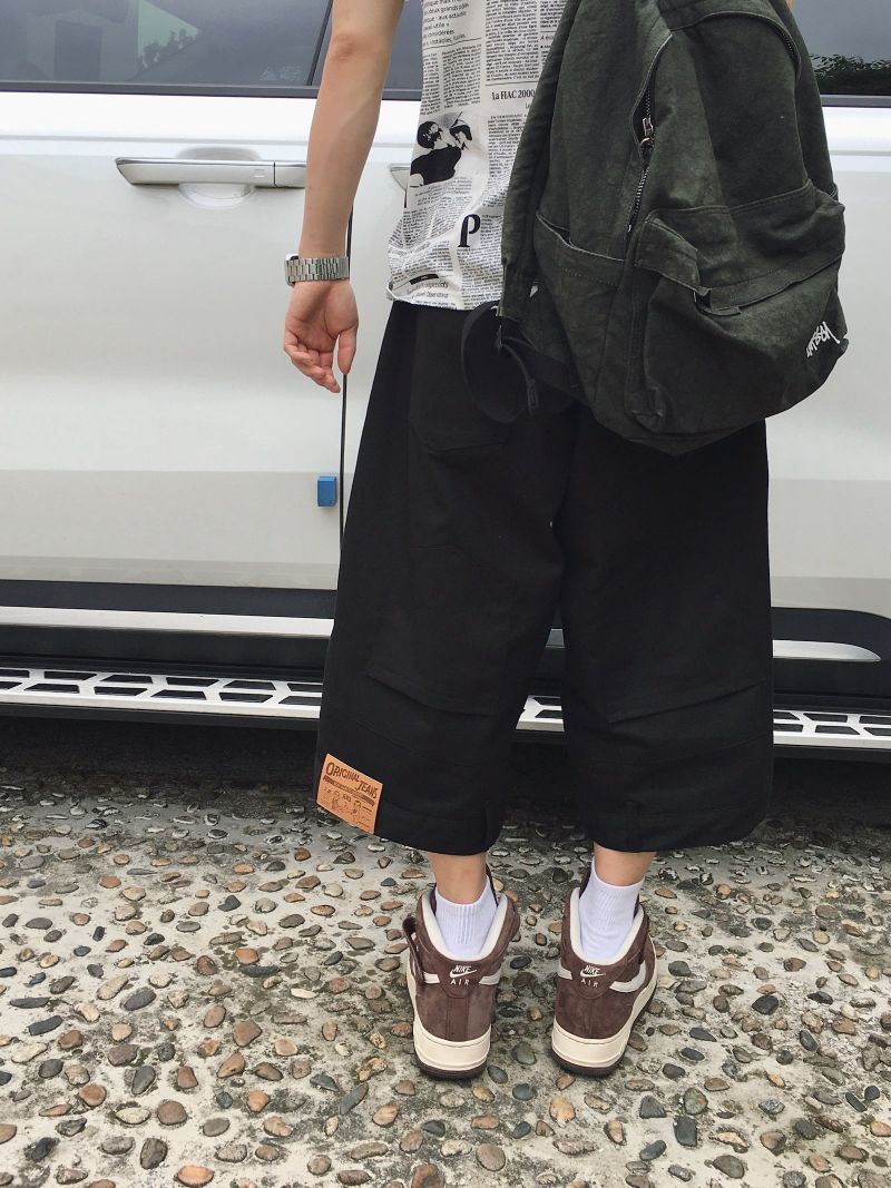 Eva back cargo bermuda pants 3C