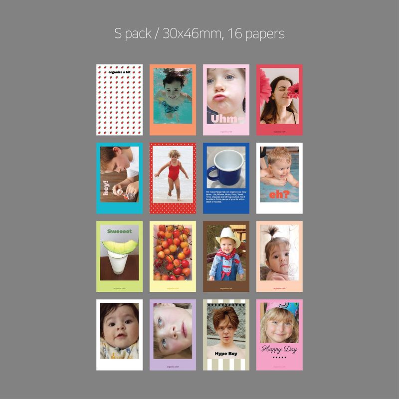 oab polaroid pack 001 set / 3 pack set