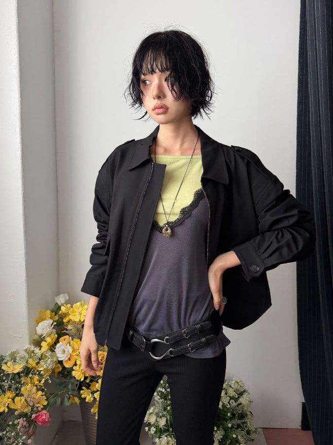 TECHNICAL FLAP BLOUSON