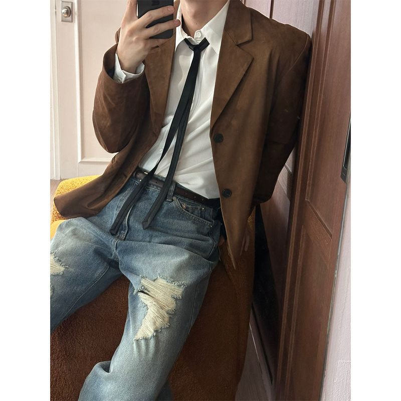 LAURANT（ロラン）の「[F/W] Crop suede blazer(2color)（Jackets/Outerwear）」