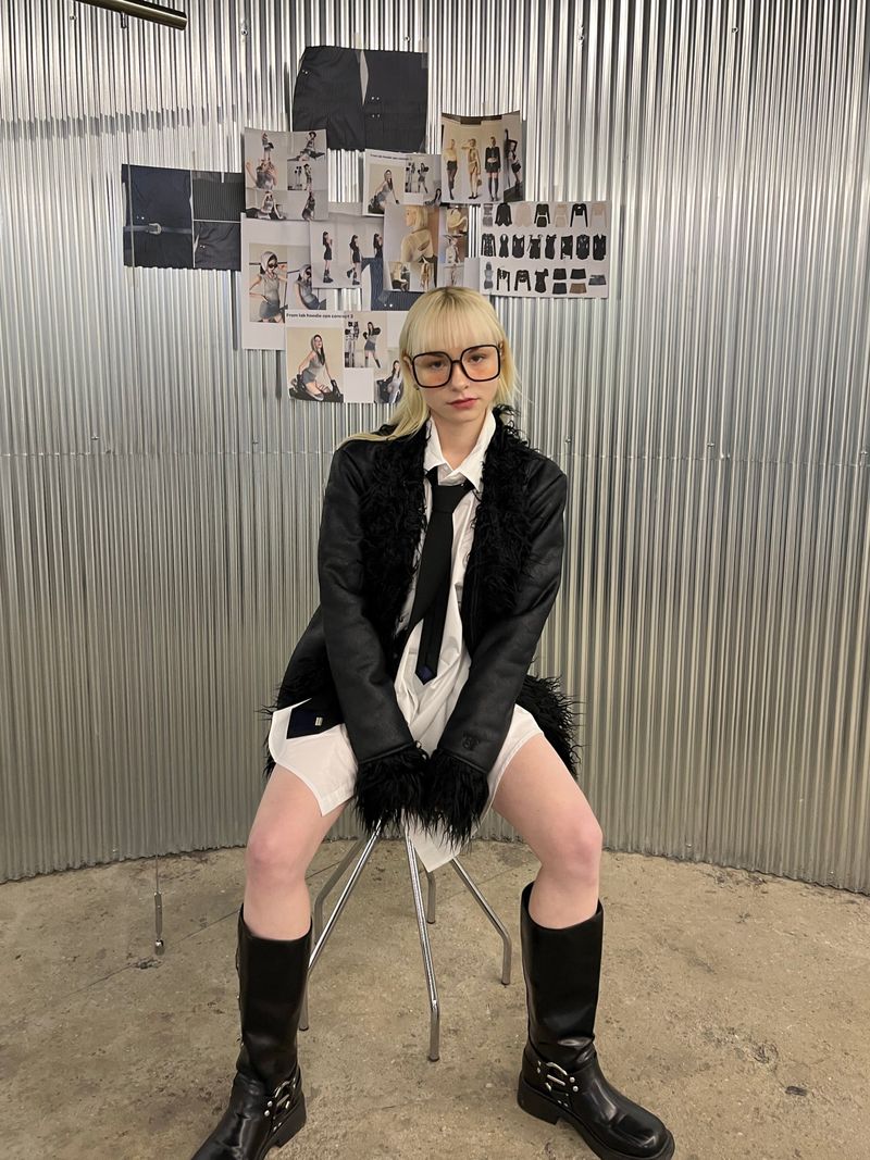From mustang coat (made)