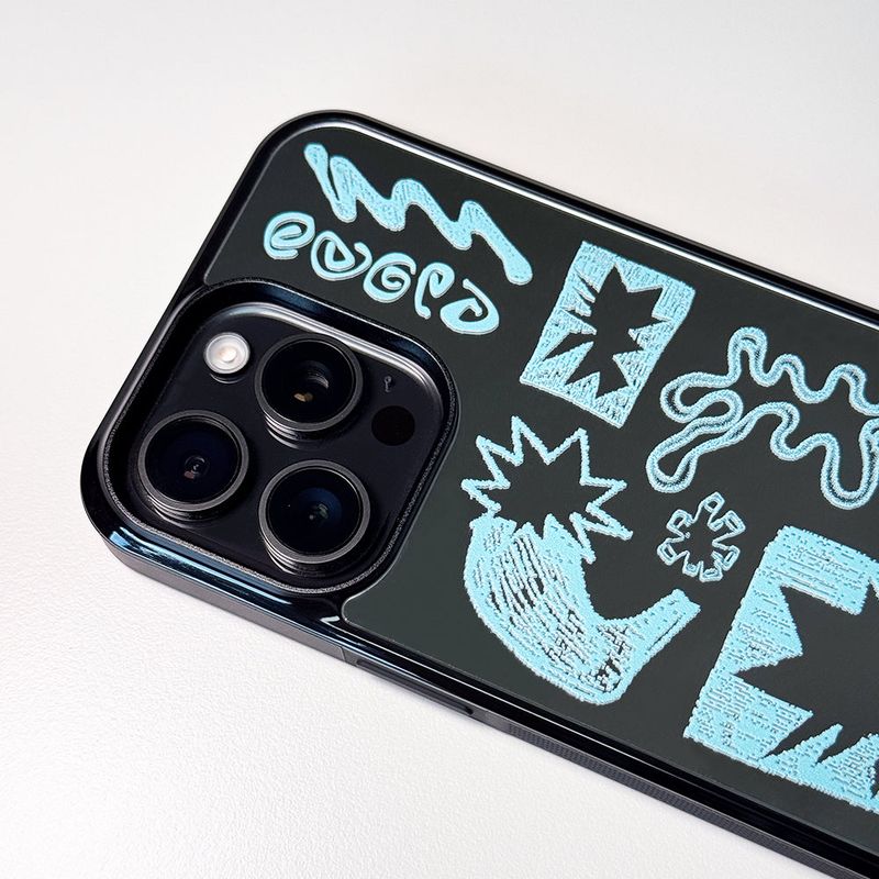 NEWTOPIA_BioDoodle Bumper Mirror Phone Case (SB)