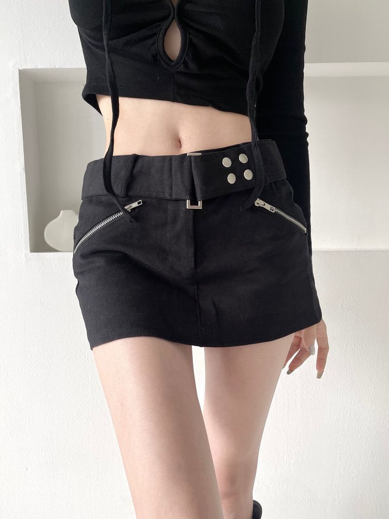 653. Funky belt low sk (3color)