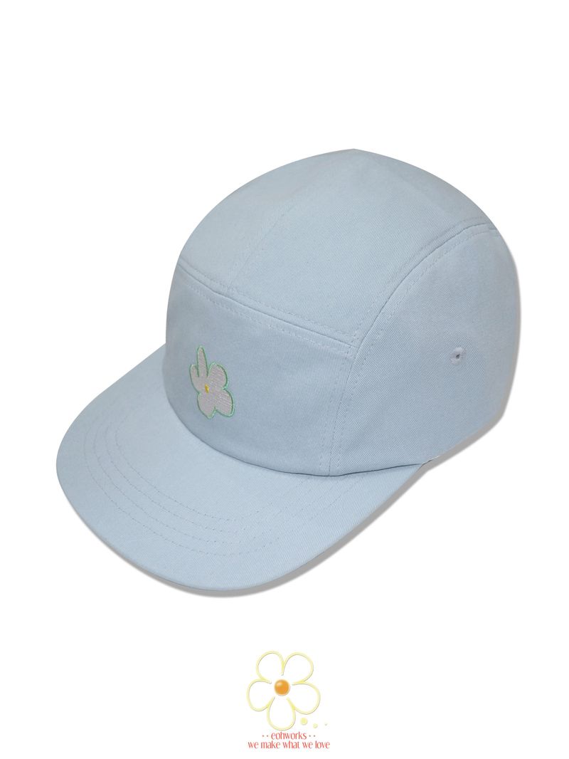 EOHWORKS flower blue camp cap