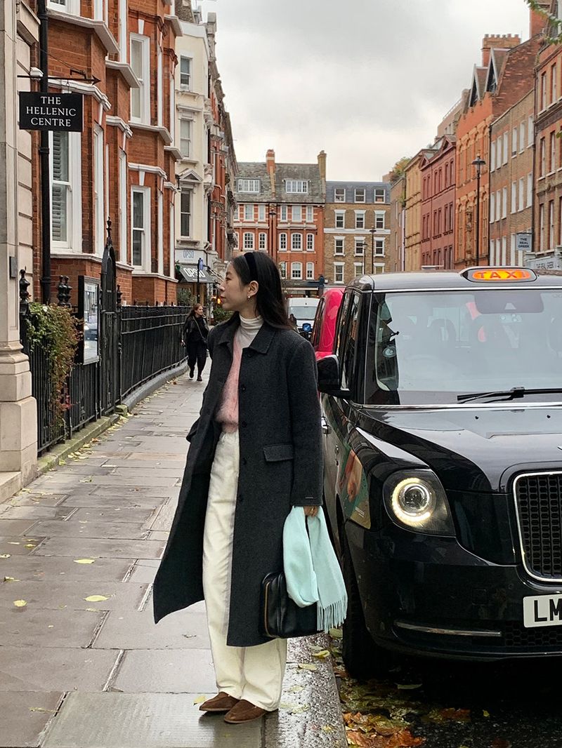 [MADE] Elton Stitch Wool Handmade Long Coat