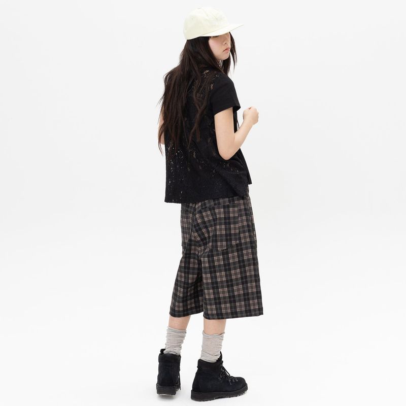 Heart Logo Mix Tee - Black