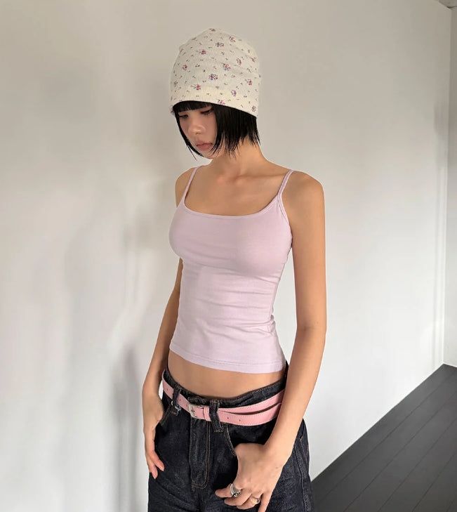 FLOWER WAFFLE BEANIE