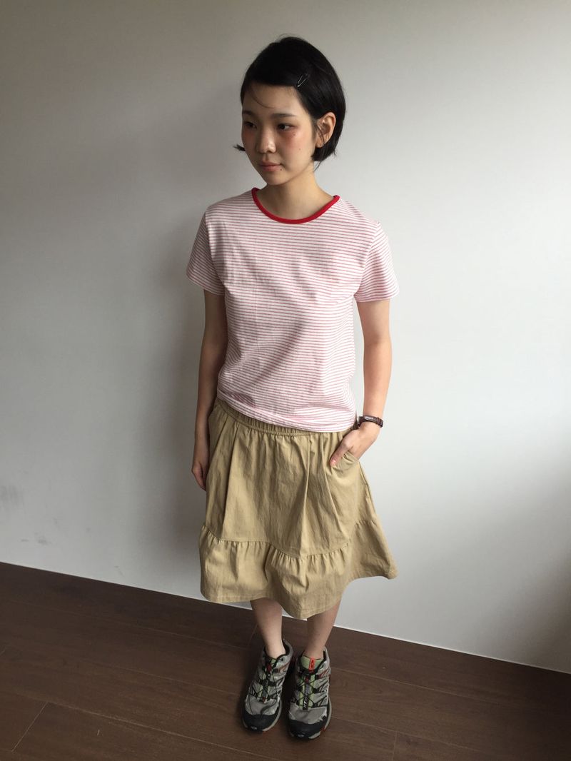 v midi skirt (3color) 