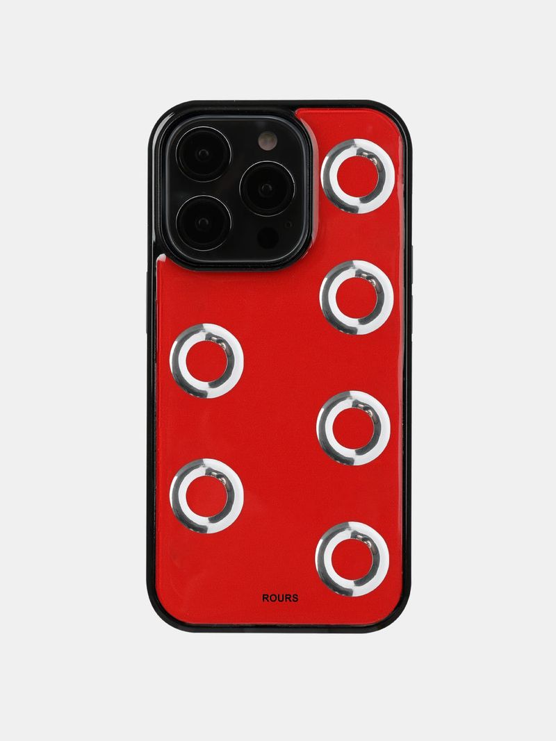 ROURS(ラウォルズ)の「ishii stud case (red)(Smartphone Accessories)」