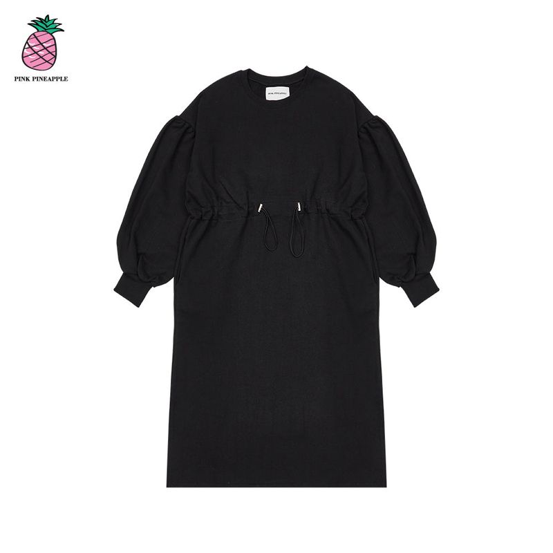 PUFF SLEEVE DRESS (2color)