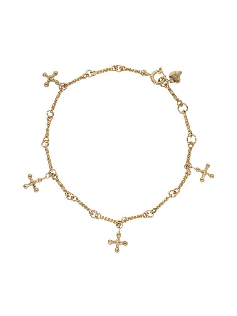 CROSS CHARM BRACELET
