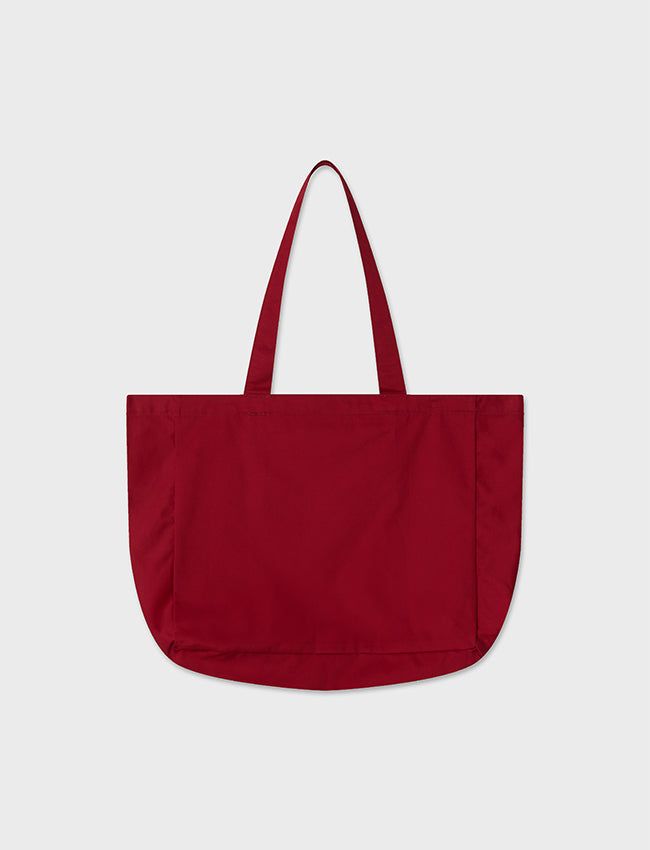 Sunlit Lettering Eco Bag (Red)