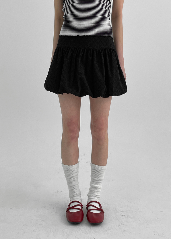 [MADE] Devil Race Balloon Mini Skirt