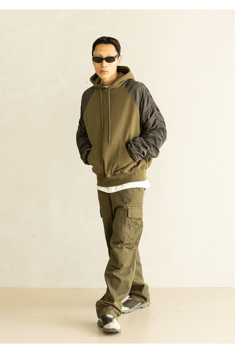 BELINE PUCKERING HOODIE MFHHD006-KK