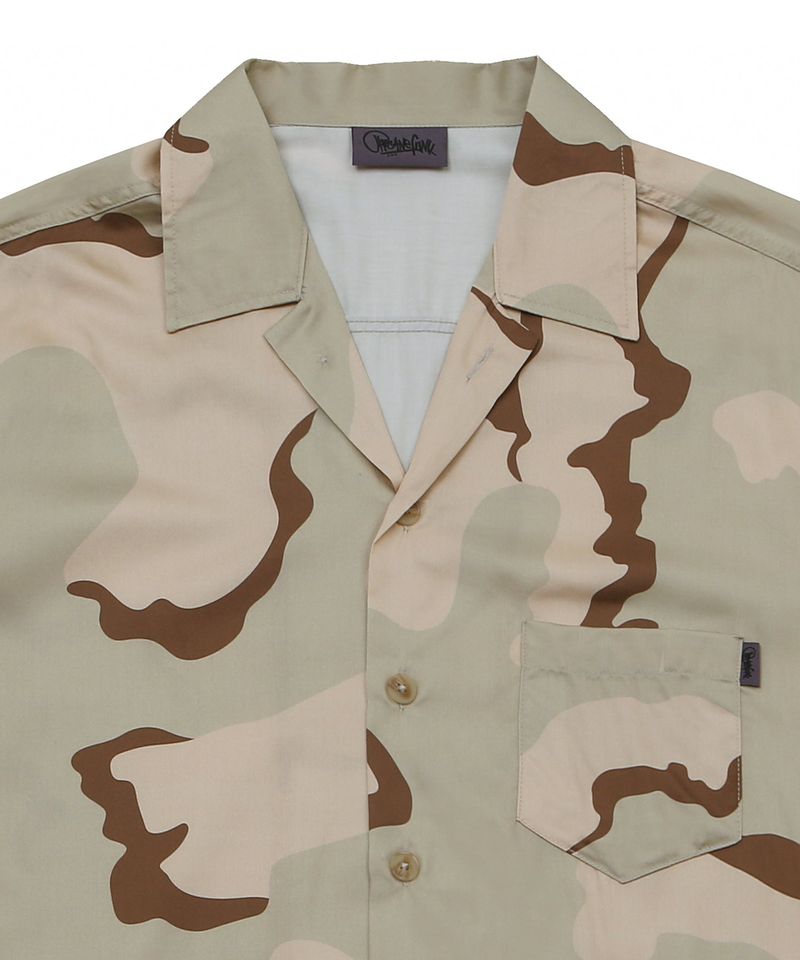RELAXED CAMO HALF SHIRTS BEIGE