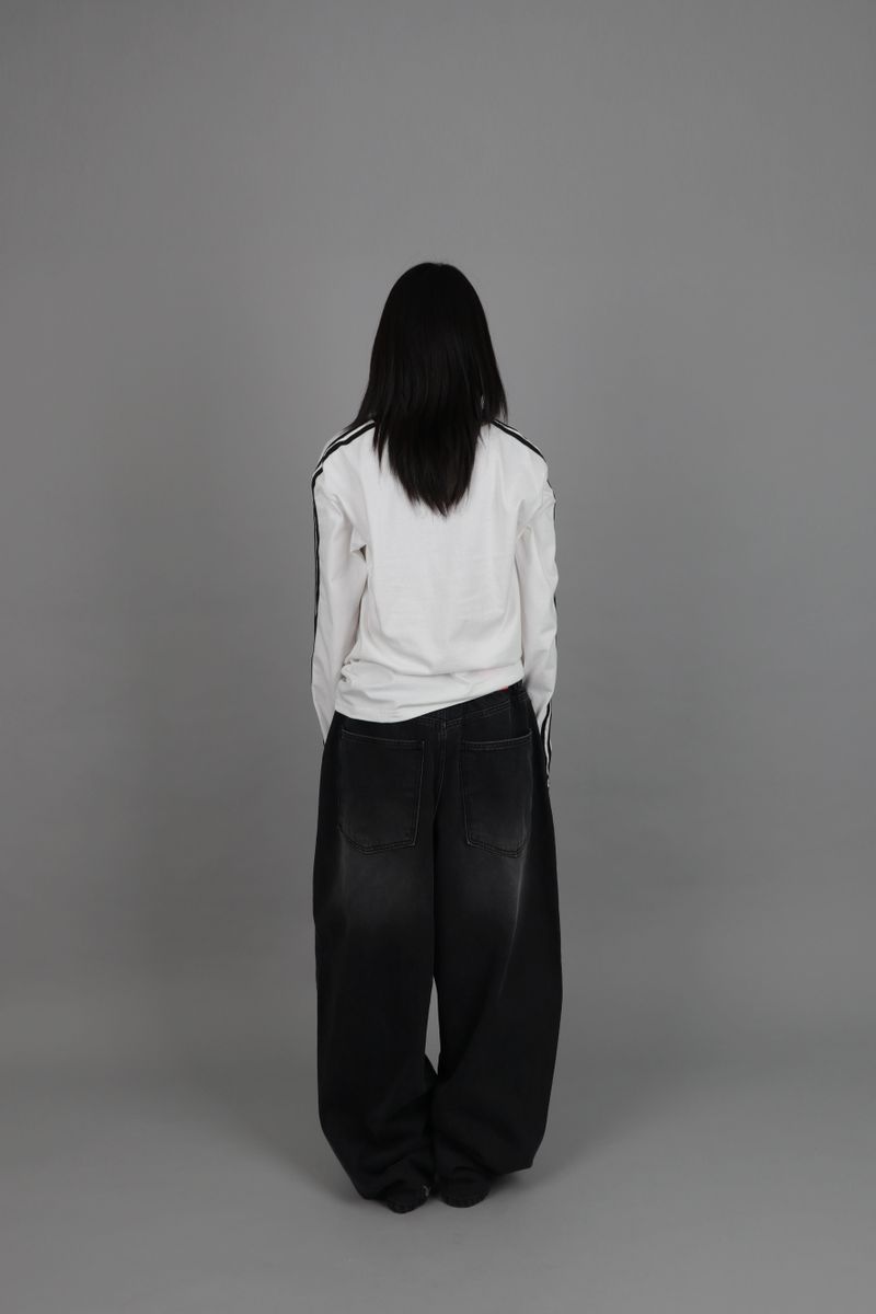 SIMON BALLOON DENIM PANTS
